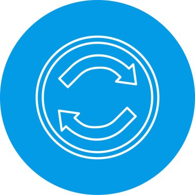 Okların vektör illüstrasyonu modern simge