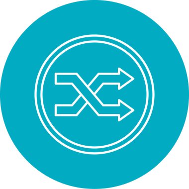 Okların vektör illüstrasyonu modern simge