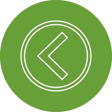 Projeniz için sol yön ok simgesi