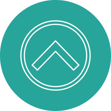 Projeniz için Yukarı Yön Okçuluk Simgesi