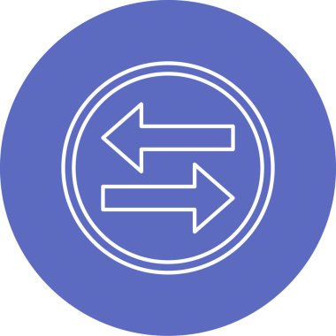 Okların vektör illüstrasyonu modern simge