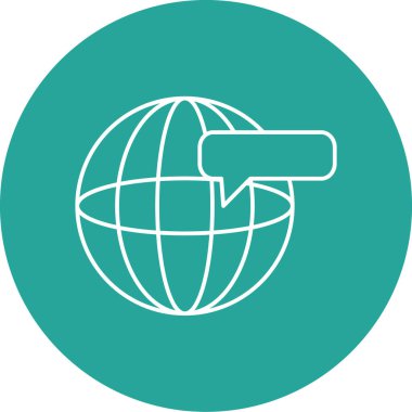 seo modern simgesinin vektör illüstrasyonu