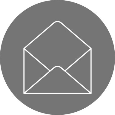 Posta simgesinin vektör illüstrasyonu