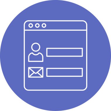 seo modern simgesinin vektör illüstrasyonu