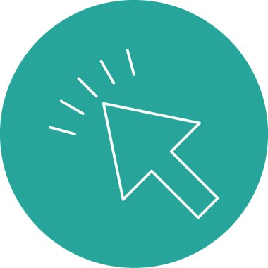 ok modern simgesinin vektör illüstrasyonu