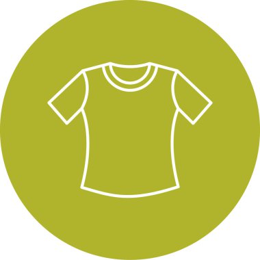 Tişört, kıyafetler, modern simge