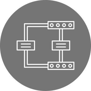 seo modern simgesinin vektör illüstrasyonu