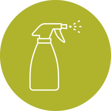 Bir sprey simgesinin vektör illüstrasyonu