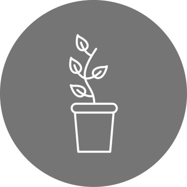  Kişisel ve ticari kullanım için bitki resimleme simgesi.