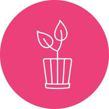  Kişisel ve ticari kullanım için bitki resimleme simgesi.