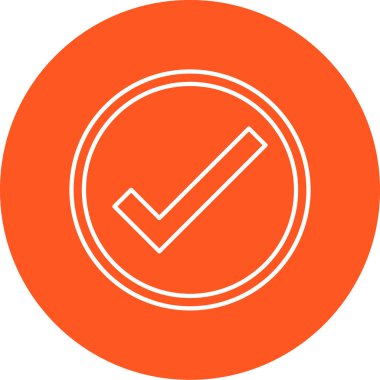 İşaretleme simgesinin vektör illüstrasyonu