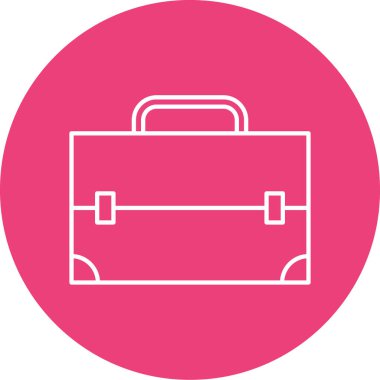 modern çanta simge vektör çizim