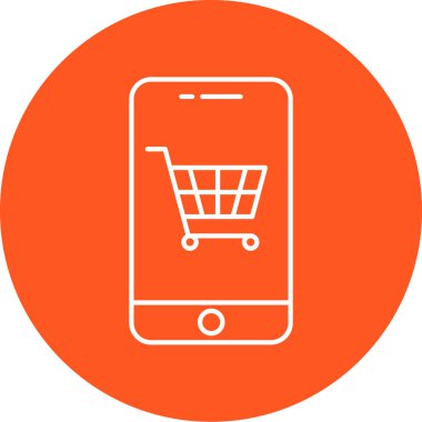 cep telefonu ikonu vektör illüstrasyonu