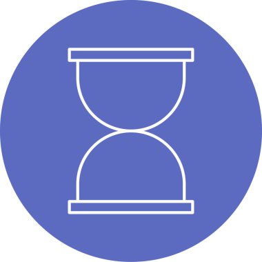 kum saati ikonu vektör illüstrasyonu