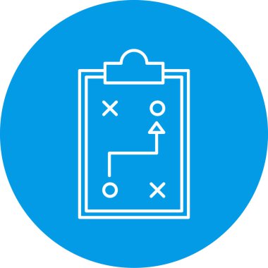 Basit simgenin vektör illüstrasyonu