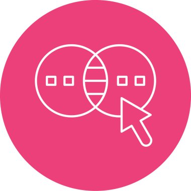 seo modern simgesinin vektör illüstrasyonu