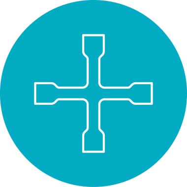 Modern b 'nin vektör illüstrasyonu eksik simgesi