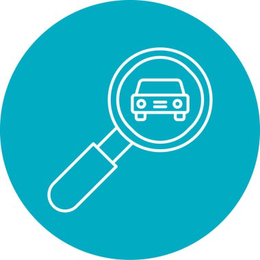 seo modern simgesinin vektör illüstrasyonu