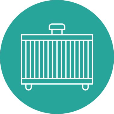 Alışveriş arabası simgesinin vektör çizimi