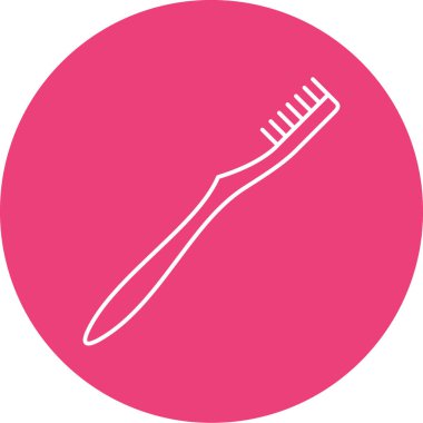 Diş simgesinin vektör illüstrasyonu