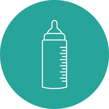 Bebek simgesinin vektör illüstrasyonu