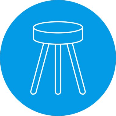 Tek tablo simgesinin vektör illüstrasyonu