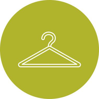 askı simgesi vektör illüstrasyonu