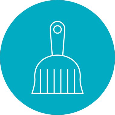 Temizleme simgesinin vektör illüstrasyonu