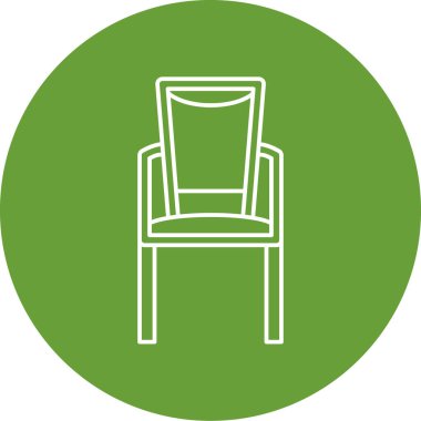 sandalye simgesi çizimi