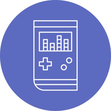 Modern b 'nin vektör illüstrasyonu eksik simgesi