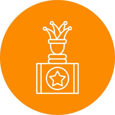 ödül simgesi vektör illüstrasyonu