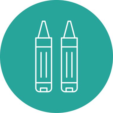 kalem simgesinin vektör illüstrasyonu