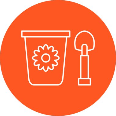 seo modern simgesinin vektör illüstrasyonu