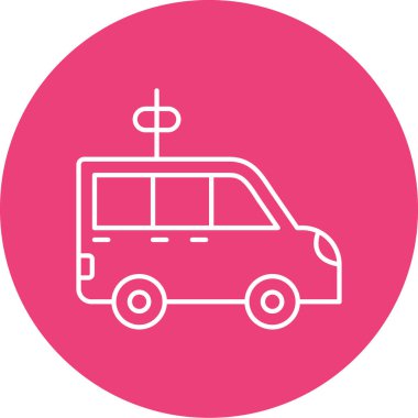 Modern otomatik simgenin vektör illüstrasyonu