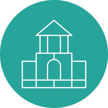 Yapı simgesinin vektör illüstrasyonu