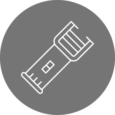 Modern b 'nin vektör illüstrasyonu eksik simgesi