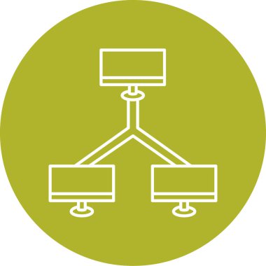 seo modern simgesinin vektör illüstrasyonu