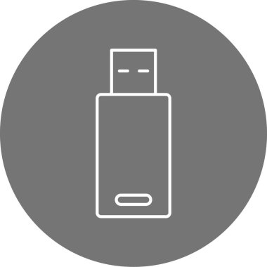 vektör usb simgesi illüstrasyonu