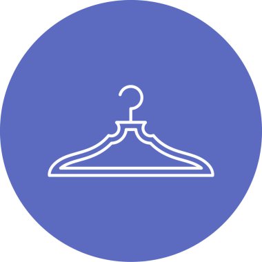 askı simgesi vektör illüstrasyonu