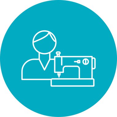 Modern simge dikmenin vektör illüstrasyonu