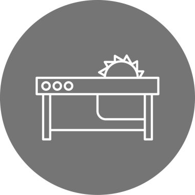 Modern araç simgesinin vektör illüstrasyonu 