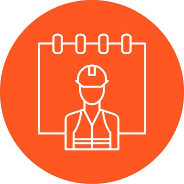 Yapı simgesinin vektör illüstrasyonu