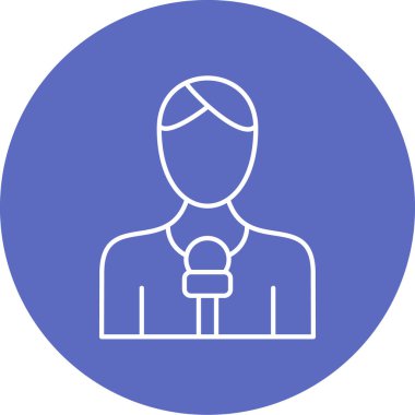 İnsan simgesinin vektör illüstrasyonu