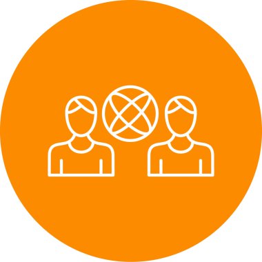 seo modern simgesinin vektör illüstrasyonu