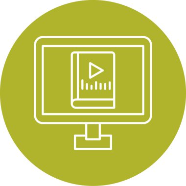 seo modern simgesinin vektör illüstrasyonu