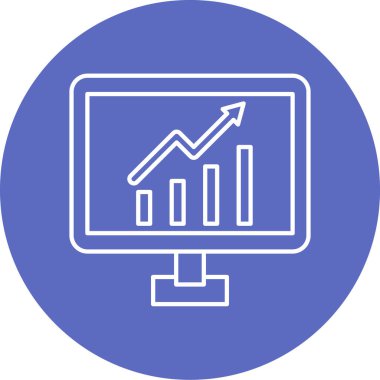 seo modern simgesinin vektör illüstrasyonu