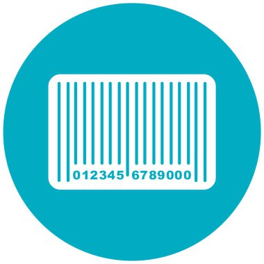 barkod simgesi vektör illüstrasyonu