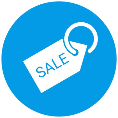 etiket simgesi, vektör çizimi