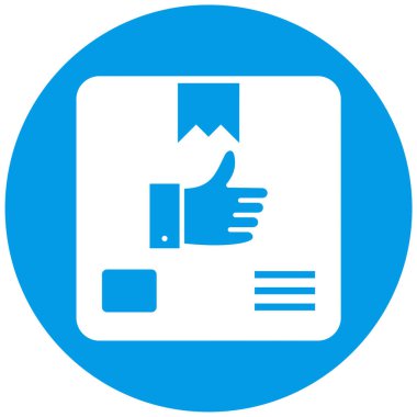 İş ve finans simgesinin vektör illüstrasyonu