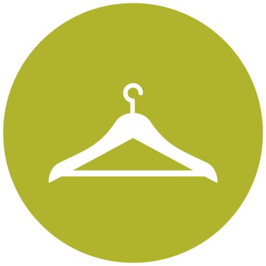 askı simgesi vektör illüstrasyonu